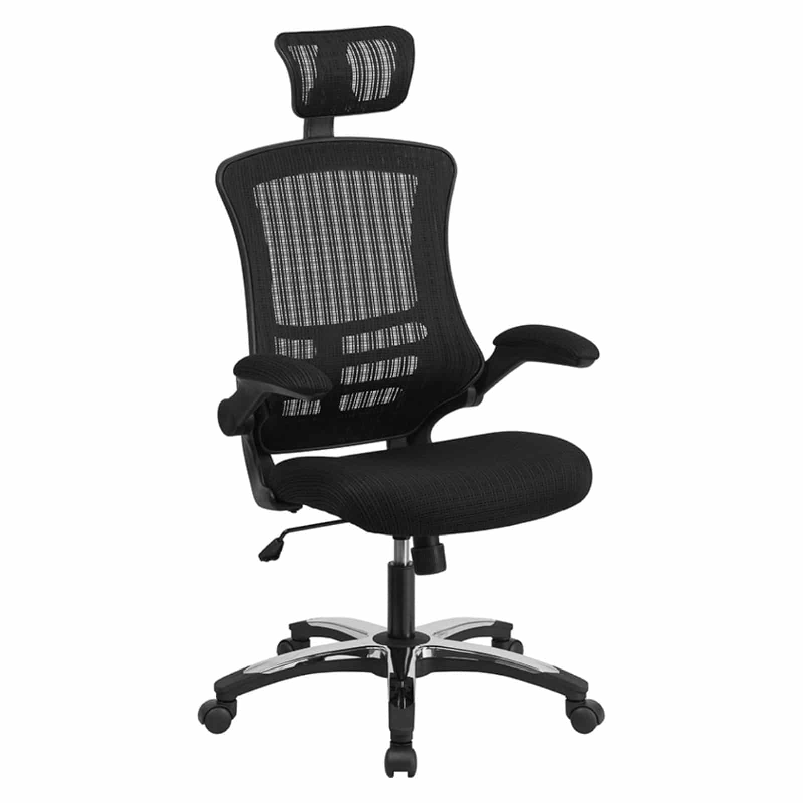 Flash Furniture High-Back Black Mesh Swivel Chair