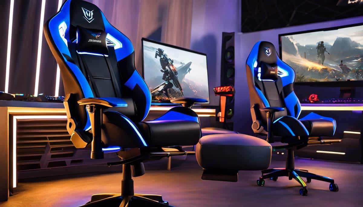 Halo Gaming Chairs featuring futuristic design and state-of-the-art technology for an immersive gaming experience