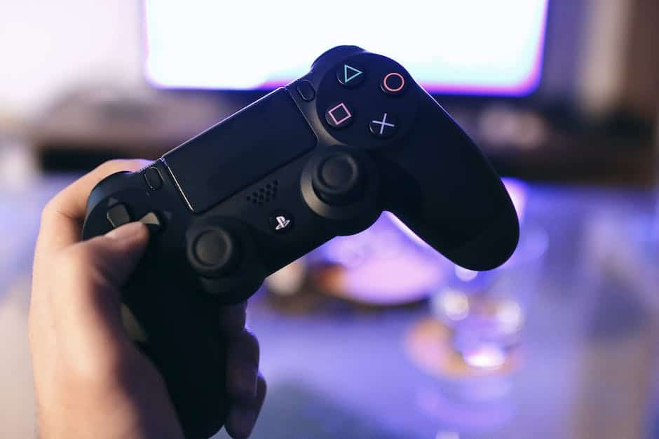 An image depicting a gamer using a keyboard during intense gameplay.